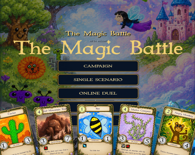 The Magic Battle promotional artwork